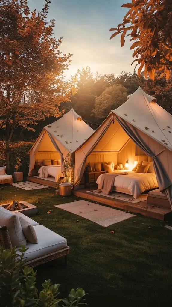 Domo geodésico de glamping integrado en la naturaleza de Significado De, Argentina