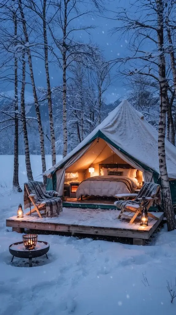 Domo geodésico de glamping integrado en la naturaleza de Como Se Hace Un, Argentina