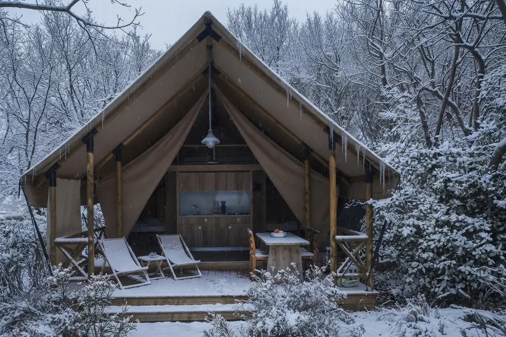 Domo geodésico de glamping integrado en la naturaleza de Argentina, Argentina