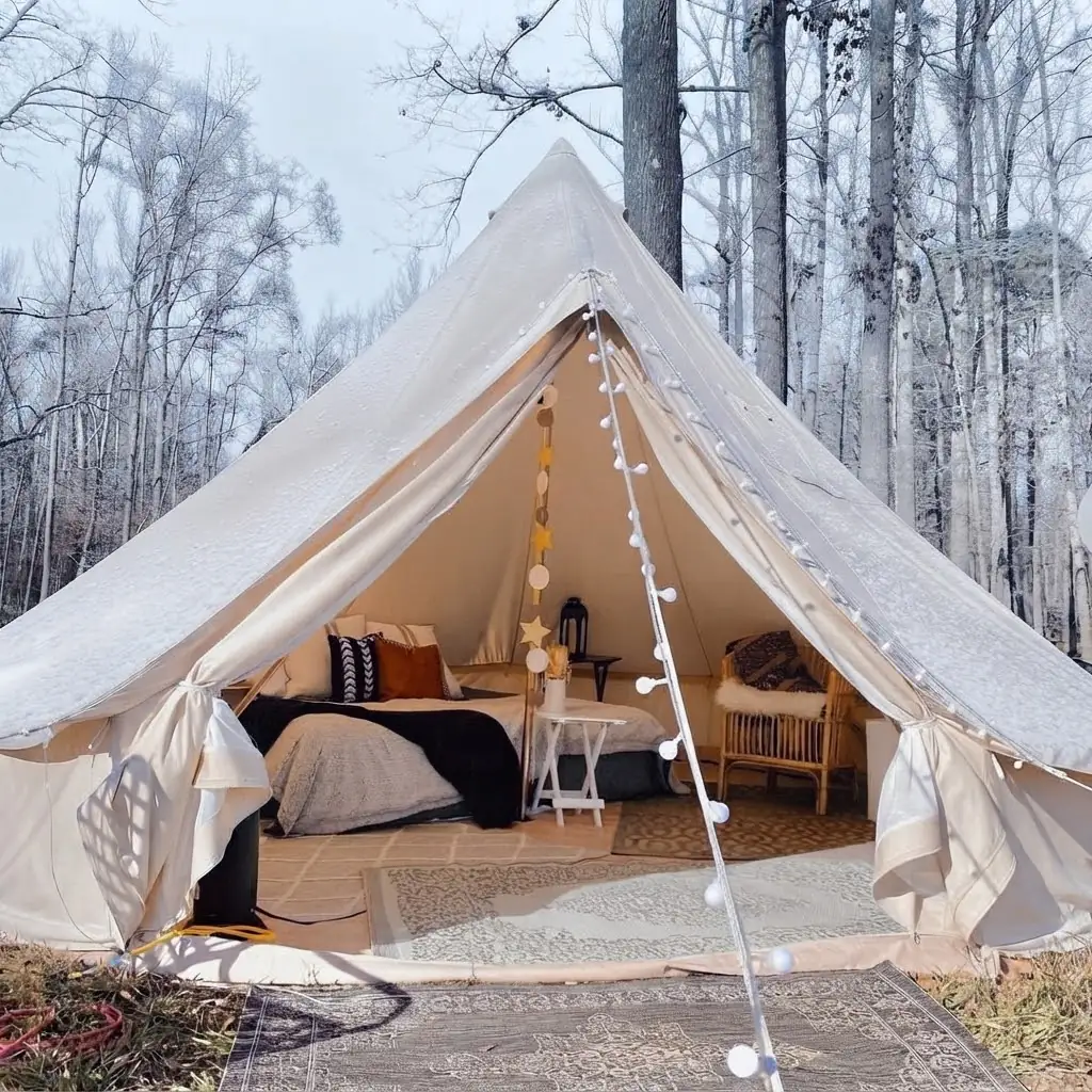 Domo geodésico de glamping integrado en la naturaleza de Argentina, Argentina