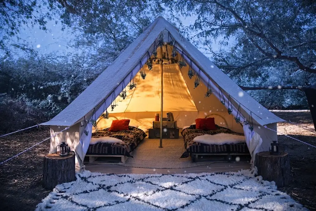 Domo geodésico de glamping integrado en la naturaleza de Argentina, Argentina