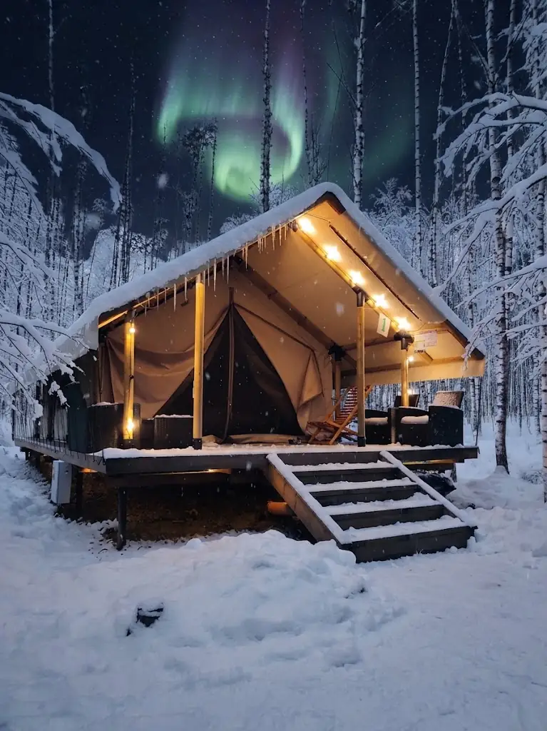Domo geodésico de glamping integrado en la naturaleza de Argentina, Argentina