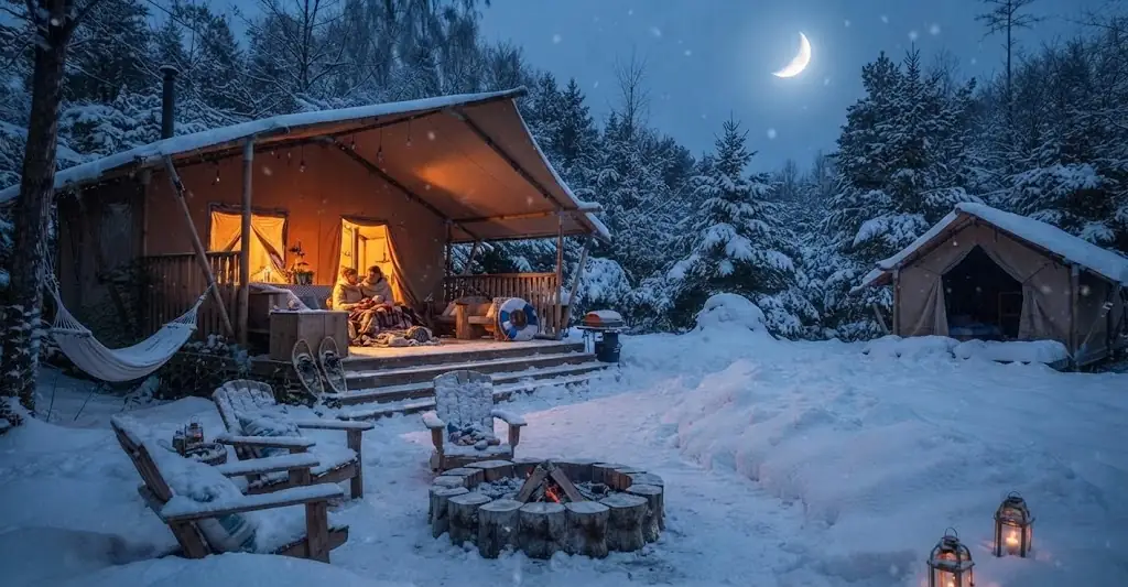 Domo geodésico de glamping integrado en la naturaleza de Monte Hermoso, Argentina