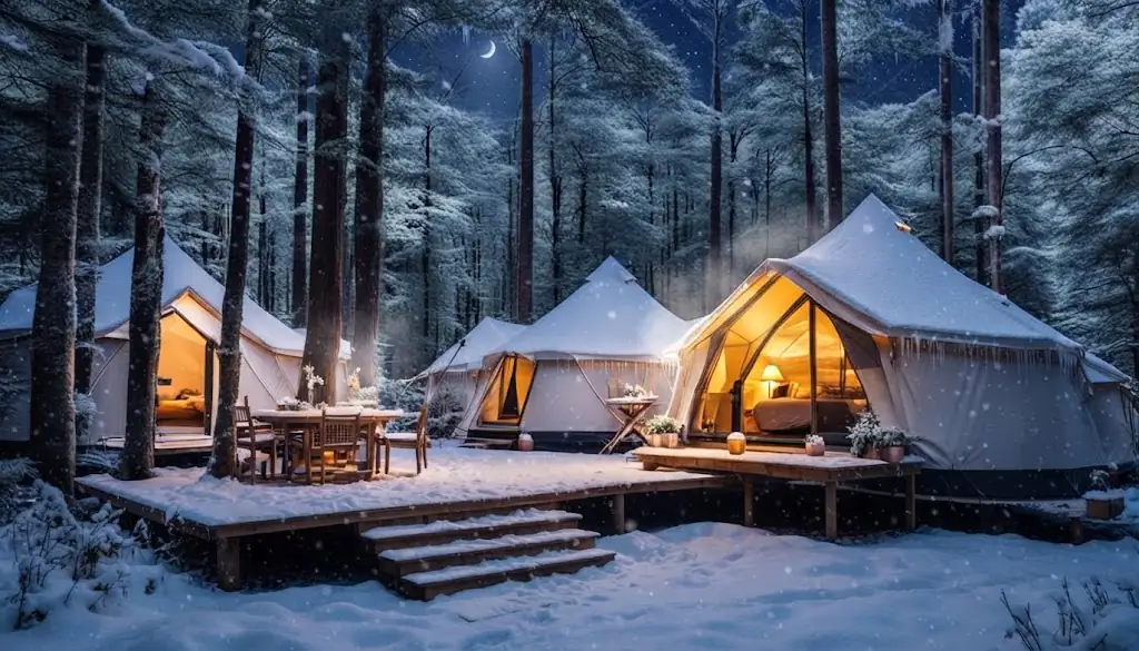 Domo geodésico de glamping integrado en la naturaleza de Traslasierra, Argentina