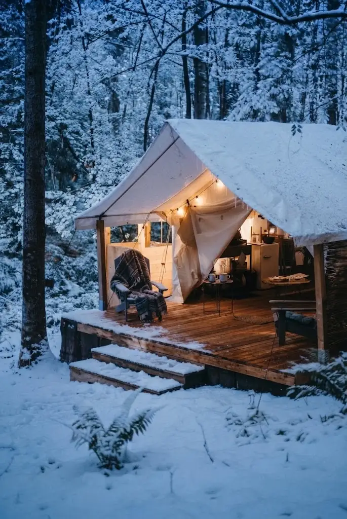Domo geodésico de glamping integrado en la naturaleza de Tanti, Argentina