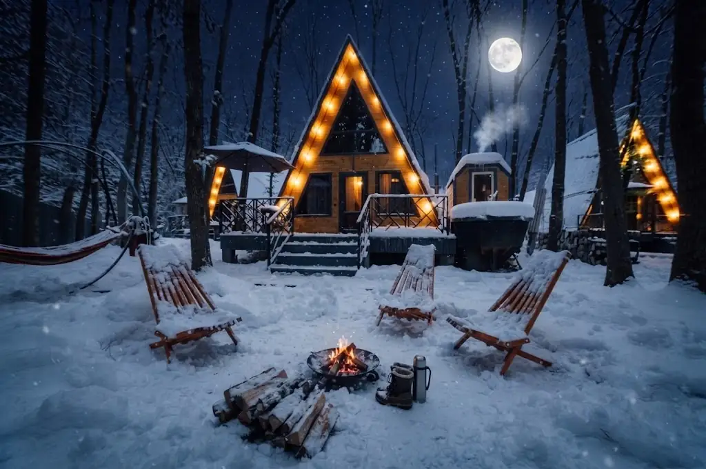 Domo geodésico de glamping integrado en la naturaleza de Malargüe, Argentina