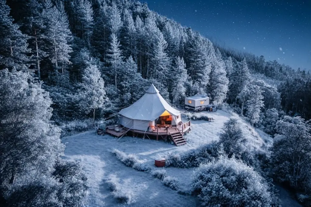 Glamping en Domos, Carpas y Equipamiento