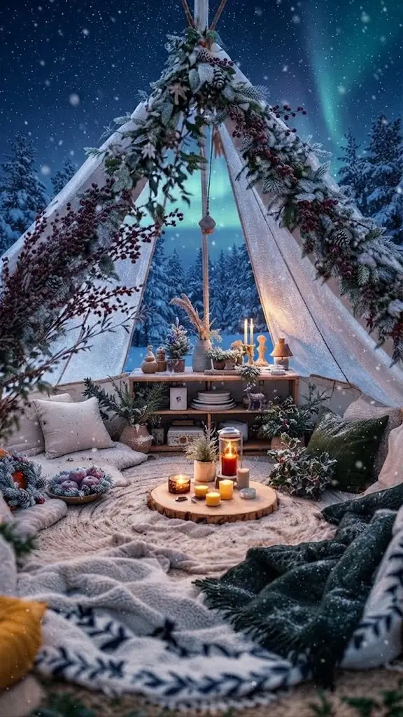 Domo geodésico de glamping integrado en la naturaleza de Carpa, Argentina