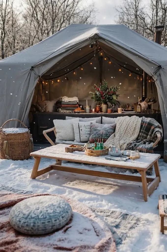 Domo geodésico de glamping integrado en la naturaleza de Domos Precio, Argentina