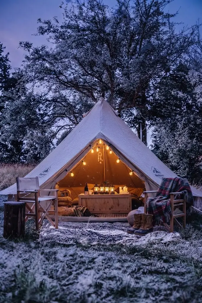 Domo geodésico de glamping integrado en la naturaleza de Venta De En Argentina, Argentina